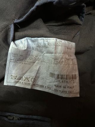 Blazer Burberry Uomo Blu