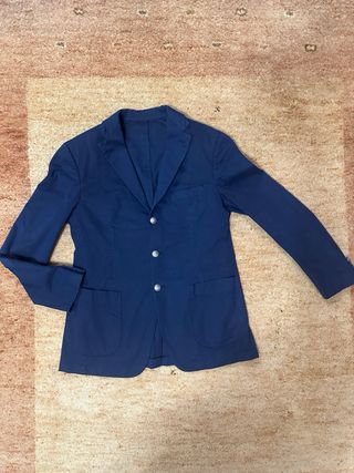Blazer Burberry Uomo Blu