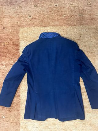 Blazer Burberry Uomo Blu