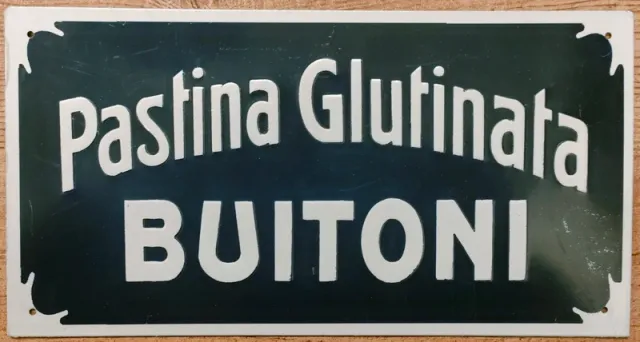 Targa Metallo Pastina Glutinata Buitoni