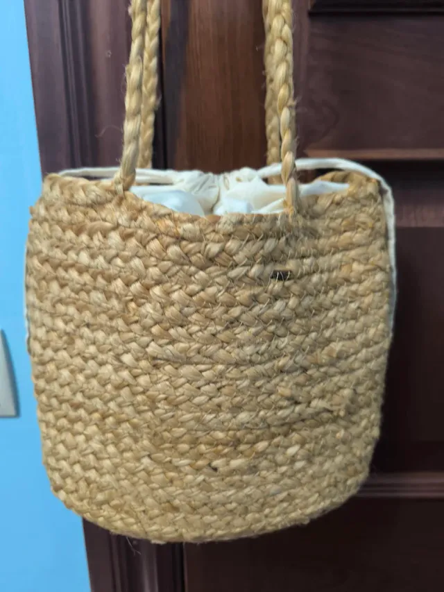 Bolso de playa de yute