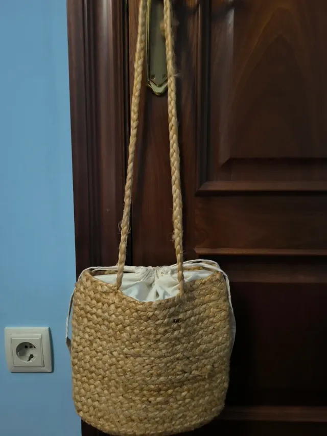 Bolso de playa de yute