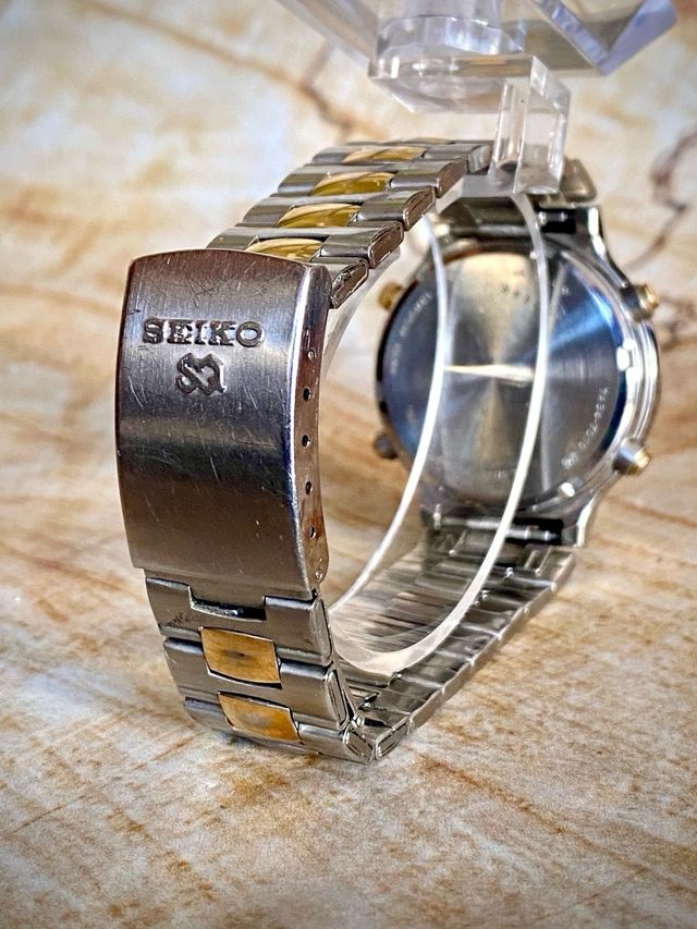Reloj SEIKO Chronograph Quartz, Acero