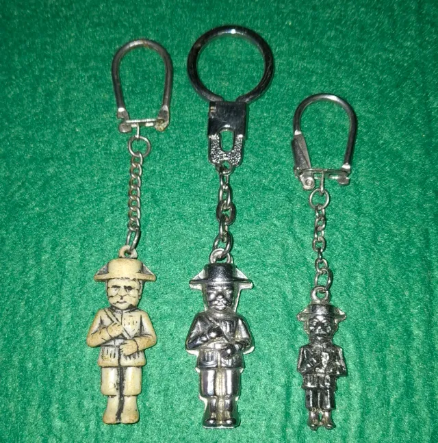 Lotto di 3 portachiavi Antonio Tejero Guardia Civil GC