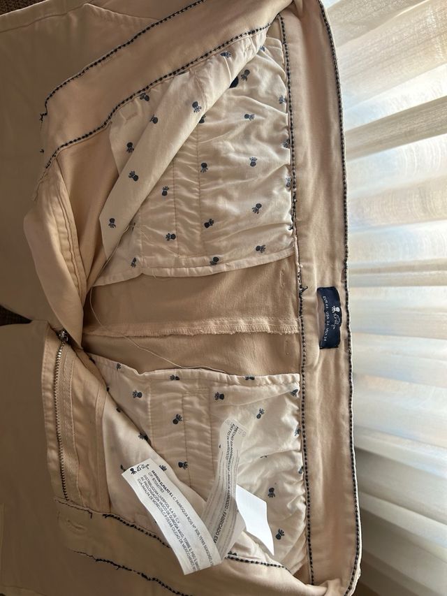 Pantalón cargo El Pulpo beige
