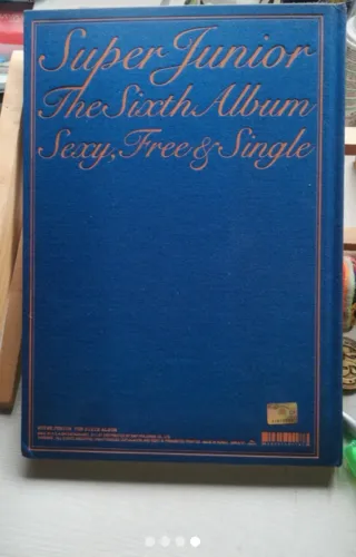 CD Super Junior Sexy, Free & Single