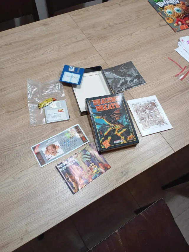 Dragons Breath PC Original con disquete misterioso