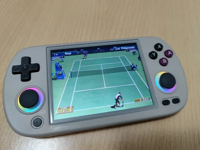 Anbernic RG40XX H gris con accesorios