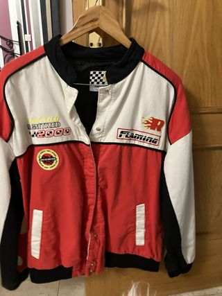 Cazadora vaquera tipo motera M chica