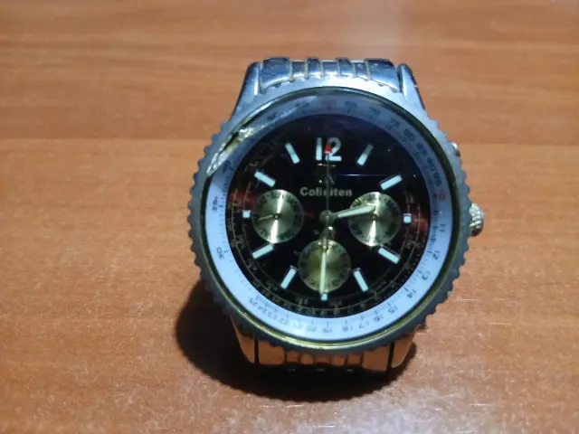 Reloj Caballero Colleiten dorado/Plata