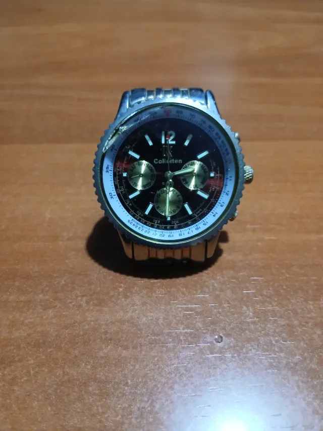 Reloj Caballero Colleiten dorado/Plata