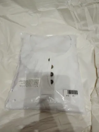 Camiseta manga larga blanca Talla L