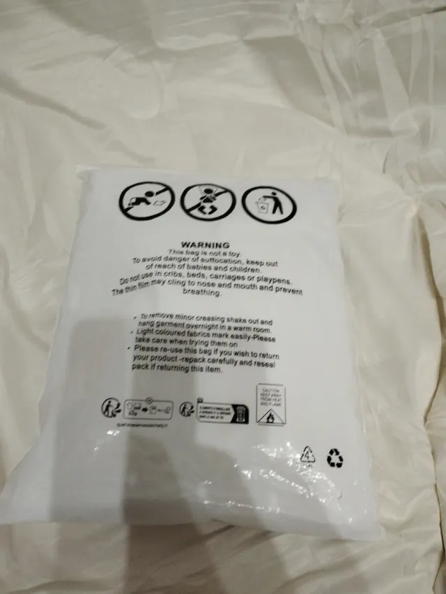 Camiseta manga larga blanca Talla L