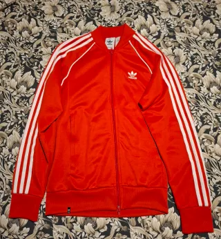Chándal Adidas Rojo y Blanco Chico