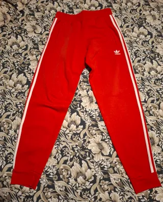 Chándal Adidas Rojo y Blanco Chico