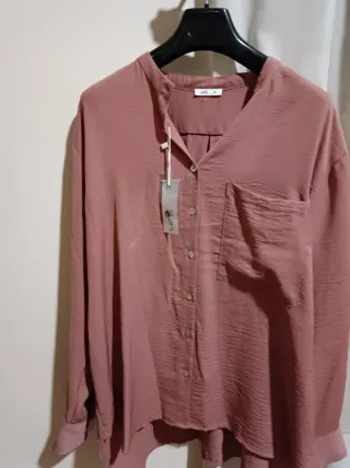 Camisa rosa mujer talla M