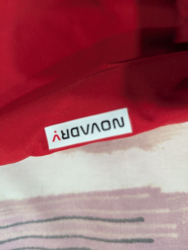 Pantalón esquí niño Wed'ze rojo tirantes 8 años