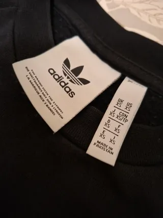 Sudadera Adidas Negra Chico
