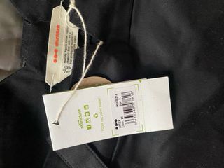 Falda negra de bio algodón con elastano