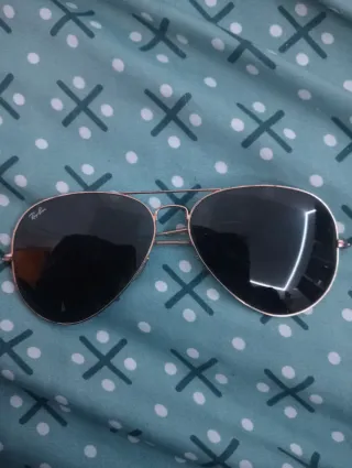 Gafas Ray-Ban Aviator Negro/Dorado