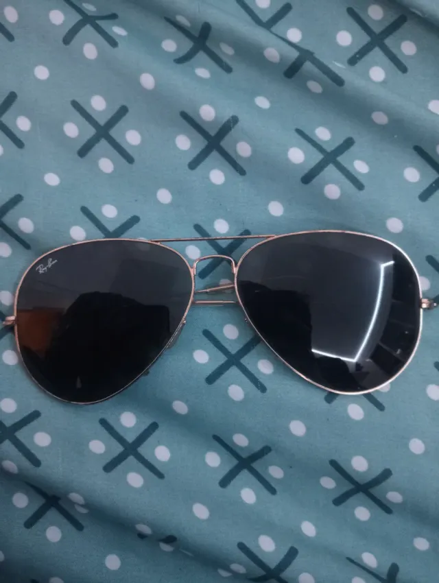 Gafas Ray-Ban Aviator Negro/Dorado