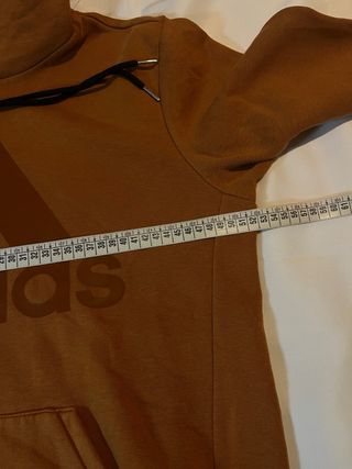 Adidas Sudadera Naranja Tostada Logo Frontal S