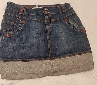 Minifalda vaquera talla L