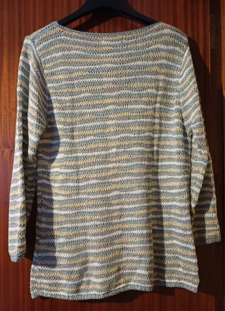 Jersey de punto rayas talla M