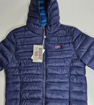 Chaqueta Norway 1963 Azul con Capucha