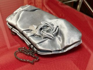 Bolso de fiesta plateado