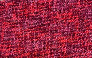 Bufanda chenilla mujer tonos burdeos