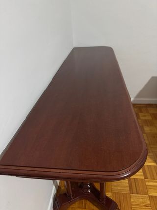 Mesa de salón plegable madera