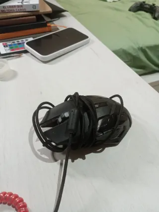 Ratón Gaming Negro con Cable
