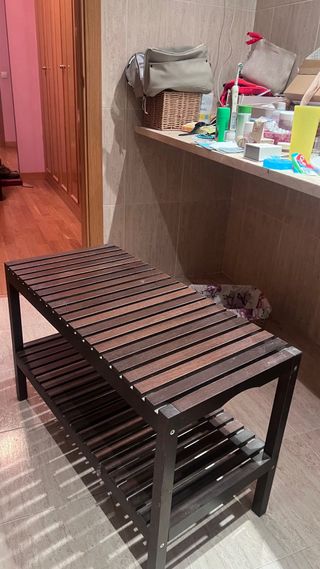 Mobile Scaffale Marrone Scuro