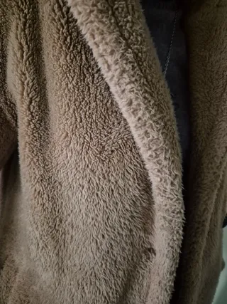 Cappotto ,orsetto color nocciola ,mareone