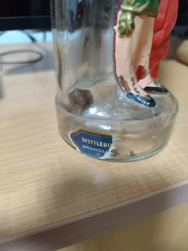 Botella decorativa torero antigua