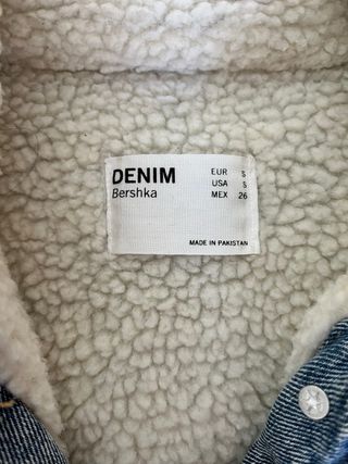 Chaqueta vaquera forrada de borrego