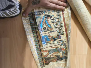 Papiro Egipcio Original Certificado