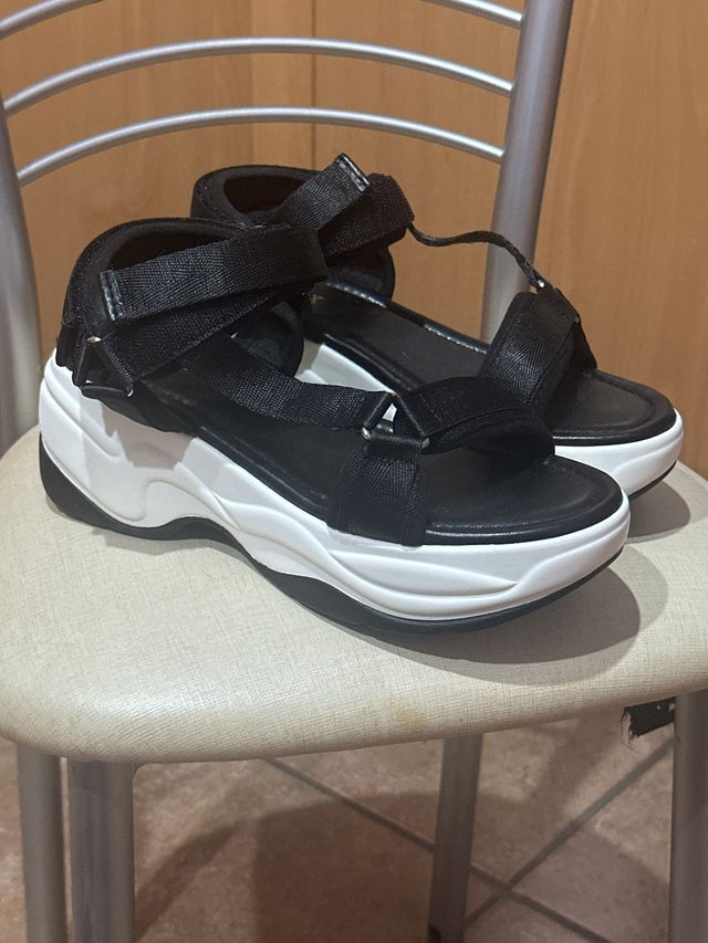 Sandalias Plataforma Mujer