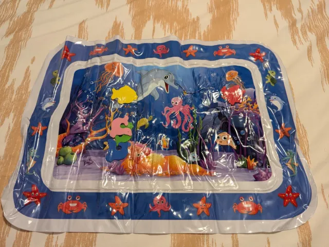 Colchoneta de agua para bebé (juguete sensorial)