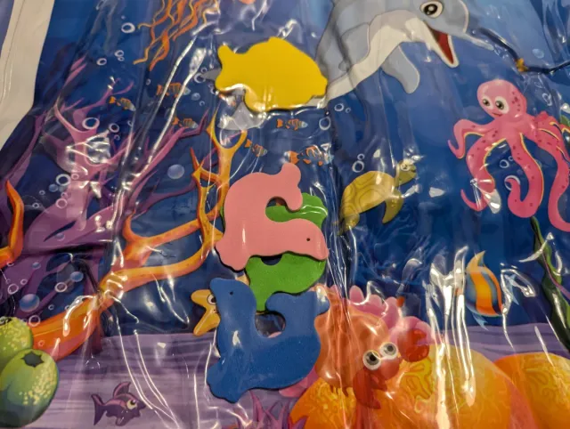 Colchoneta de agua para bebé (juguete sensorial)