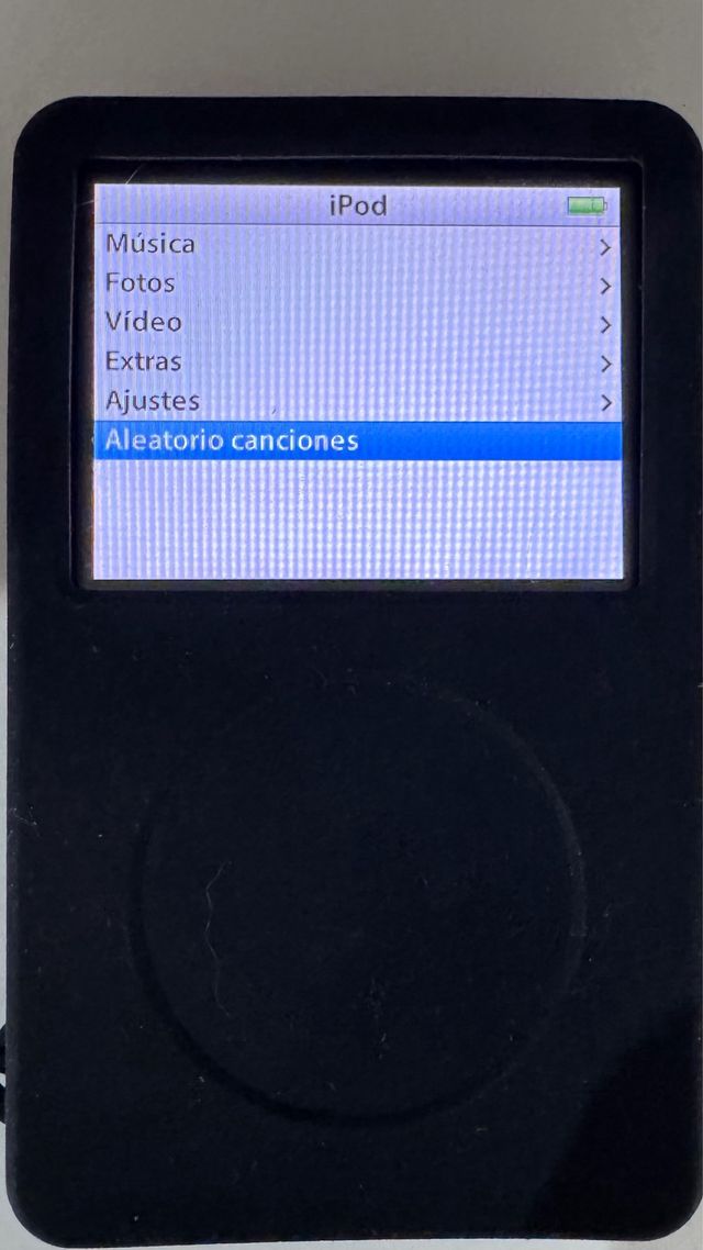 iPod Classic 5ª Gen 30GB Negro
