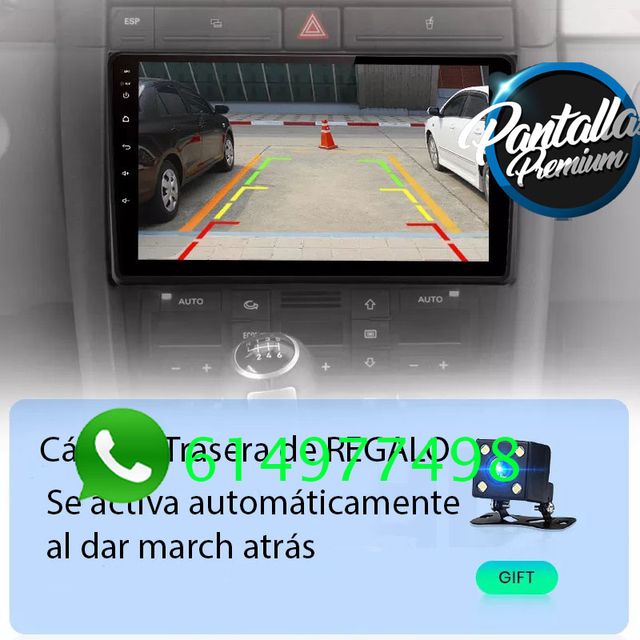 Radio pantalla CARPLAY para Audi A4 / Seat Exeo