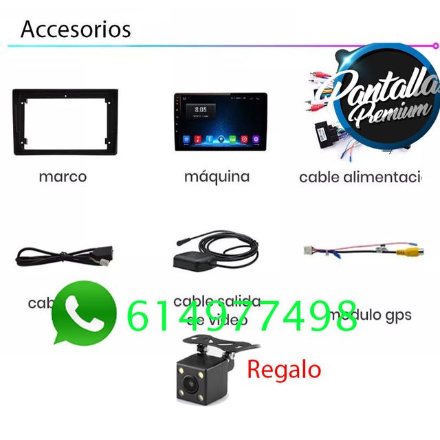 Radio pantalla CARPLAY para Audi A4 / Seat Exeo