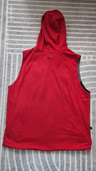 Chaleco Jordan Gris y Rojo Reversible