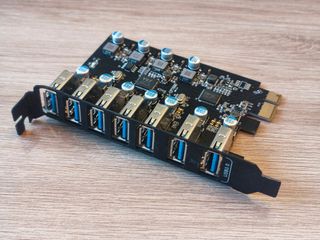 Tarjeta Expansión 7 Puertos USB 3.0 PCIe