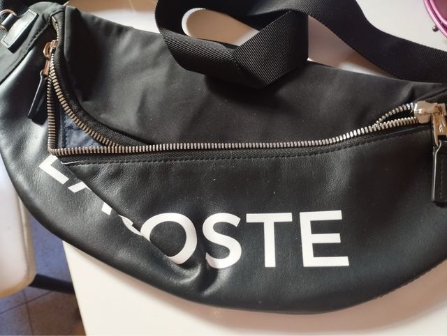 Bolso Riñonera Lacoste Negro