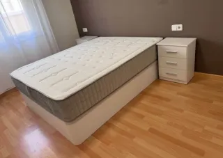 ✅canape/colchón/cabezal/mesitas de noche...envío