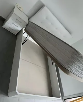 ✅canape/colchón/cabezal/mesitas de noche...envío