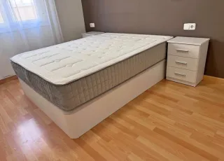 ✅canape/colchón/cabezal/mesitas de noche...envío